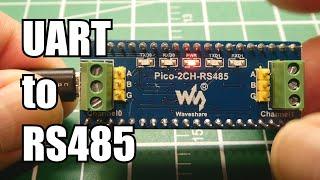 UART-zu-RS485-Schnittstelle für Pi Pico RP2040