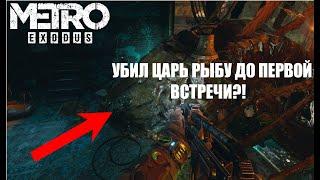 УБИЛ ЦАРЬ РЫБУ ДО ПЕРВОЙ ВСТРЕЧИ?! | Metro exodus за текстурами №2