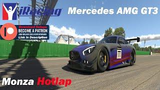 iRacing Mercedes AMG GT3 Hotlap Track Guide @ Monza 1.50.8