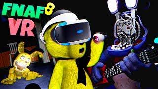 FNAF 8 VR HELP WANTED с РУССКОЙ ОЗВУЧКОЙ  ПОЧИНИЛ БОННИ и ПЕРВЫЕ СКРИМЕРЫ ФНАФ 8 VR !!!