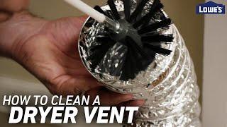 How To Clean a Dryer Vent