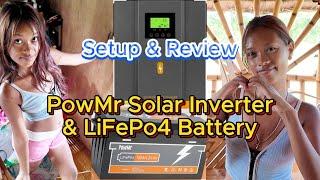  P1 Filipina Solar Install Bamboo Tiny House Kubo! OFF GRID ISLAND FAMILY PHILIPPINES LIVING