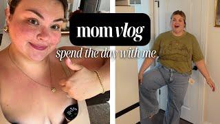 FIRST PAIR OF JEANS POSTPARTUM & HANDS FREE PUMPING! | VLOG