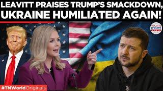 Zelensky HUMILIATED Again in Front of Media! Leavitt Calls Trump’s Ukraine SMACKDOWN ‘Refreshing’!