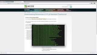 MODx Revolution. Подготовка сервера и установка.