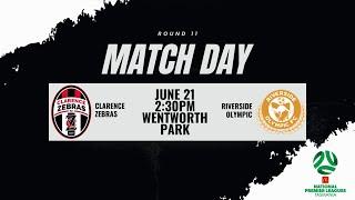 McDonald's NPL Round 11 - Clarence Zebras v Riverside Olympic