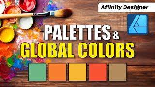 Palettes and Global Colors - Tutorial for Affinity Designer