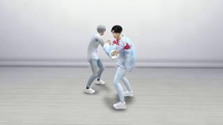 BTS - DNA & 고민보다 GO Dance [The Sims 4 Version]