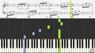 Learn Fur Elise Sheet Music by Beethoven - Keyboard Practice Video