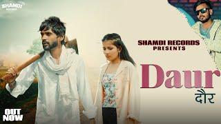 DAUR - दौर ( Official Video ) | ST Ganganiya feat. Harshika | RKD & GR Music | New Haryanvi Songs