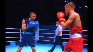 Adam Chartoi (SWE) vs Oleksandr Khyzhniak (UKR) - 1/4 Box Euro Qualifiers Paris 2021.06