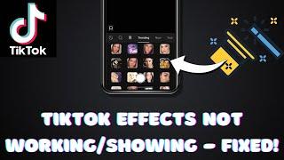 How to Fix TikTok Effects Not Working/Showing [3 Ways | 2024]