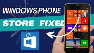 How to run Windows Phone store in 2023. Windows Phone Store fixed. | #windowsphone  | #store