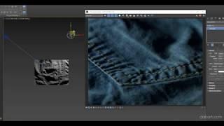 Testing Dabarti Capture textures response to lighting with V-Ray GPU.