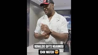 Cristiano Ronaldo Gifted Francis Ngannou a Watch ⌚️ 