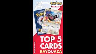 Top 5 cards: Rayquaza #rayquaza #pokemon #pokemoncards #easterntcg #evolvingskies