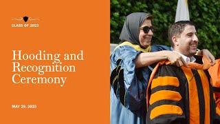 Princeton Graduate Hooding and Recognition Ceremony