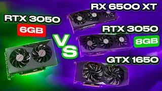 RTX 3050 6 GB vs RX 6500 XT. Вывезет ли новая малобюджетная карта NVIDIA против AMD?