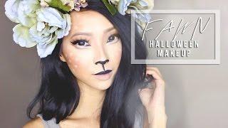 Forest Fawn Costume Makeup & DIY Antlers