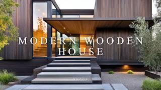 Exploration Modern Wooden House: A Harmonious Blend of Nature and Beauty Design Style