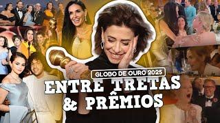 FOFOCAS GLOBO DE OURO: FERNANDA TORRES RAINHA, EMILIA PEREZ NADINHA! DEMI MOORE vs KYLIE JENNER…