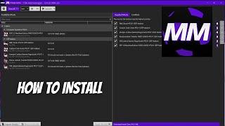 WIE INSTALLIERT MAN DIE EEP MOD + MOD MANAGER I FIFA 22