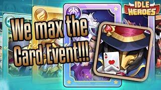 We MAX the NEW Card Event for the next Temple Level!!! - Idle Heroes