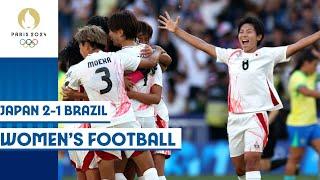 Japan vs Brazil | Women's football group stage ️ | Paris 2024 highlights