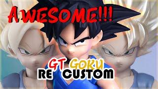 【DragonBall SHF Customs 3rd Party Figure】Awesome!!!GT kid GOKU Accessory Pack-RE CUSTOM