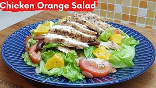 Chicken Orange Salad - No Dressing