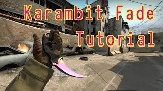 Create your own Fade - CS:GO Skin Pattern Tutorial