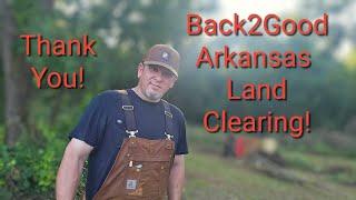 Arkansas Land Clearing! Back2Good, Off-Grid Living, Arkansas, Extra Footage