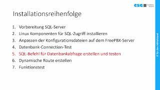 FreePBX/Asterisk-Teil 4.28.3. Dynamische Routen-Automatische Call Flow Control über Datenbankabfrage