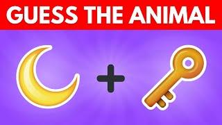 Guess the Animal by Emoji Challenge | Guess the Emoji Quiz