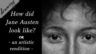 Drawing a portrait - How did Jane Austen look like? (Reupload)