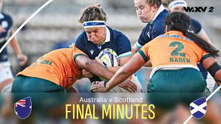 WXV 2 title hangs in the balance! | Australia v Scotland | Final Minutes | WXV 2