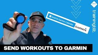 Send Training Tilt Workouts To Garmin
