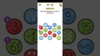 Brain Blow Level 196 | Brain Blow Mark the segments in order Answer