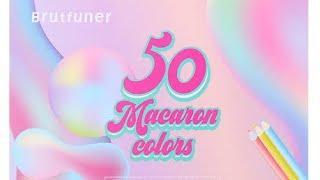 Reseña de los 50 colores pasteles brutfuner económicos!