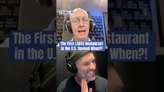 The First Gay Restaurant in the U.S. Opened Earlier Than You Think | KQED Forum
