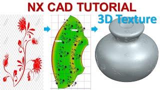 NX CAD Tutorial #76 | How to creater 3D Texture Modeling