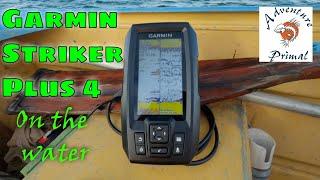 Garmin Strike Plus 4 on the water