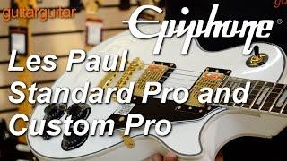 Epiphone Les Paul Standard Pro vs Custom Pro - What's The Difference?!