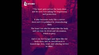 The Heart and Body get sick.