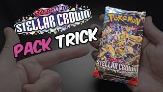 Stellar Crown Pack Trick Tutorial: Scarlet and Violet Pokemon TCG