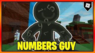 How to get the "NUMBERS GUY" BADGE + GUY in FIND THE LITTLE GUYS || Roblox