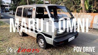 2008 MARUTI OMNI | (796CC 37BHP)  | POV TEST Drive #25 | RevLimits |