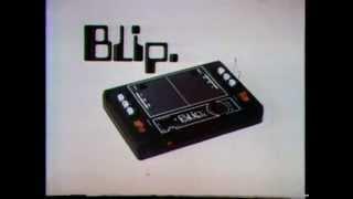 BLIP video game by Tomy commercial 1979