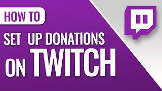 How To Set Up Donations On Twitch