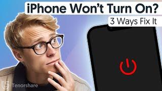 iPhone Won't Turn On? Here is the Fix!!! [2023] - iOS 16